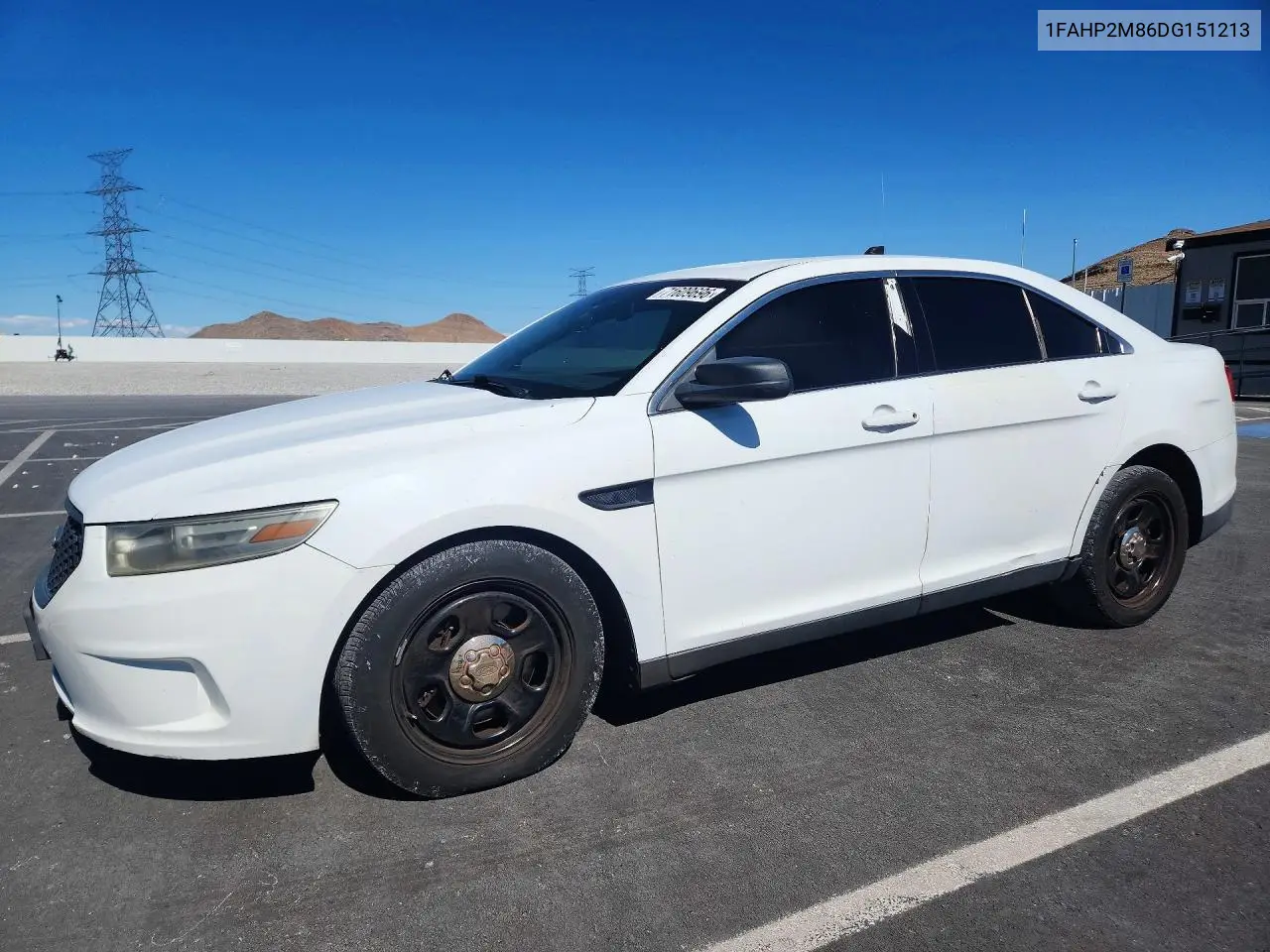FORD TAURUS 2013, VIN 1FAHP2M86DG151213