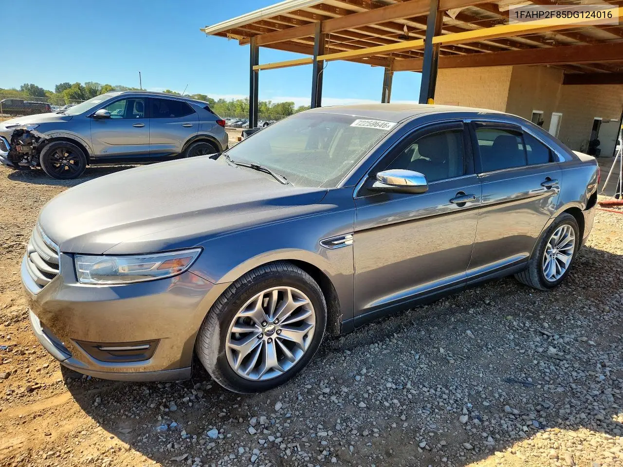 FORD TAURUS 2013, VIN 1FAHP2F85DG124016