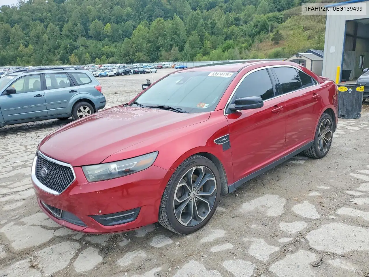 FORD TAURUS 2014, VIN 1FAHP2KT0EG139499