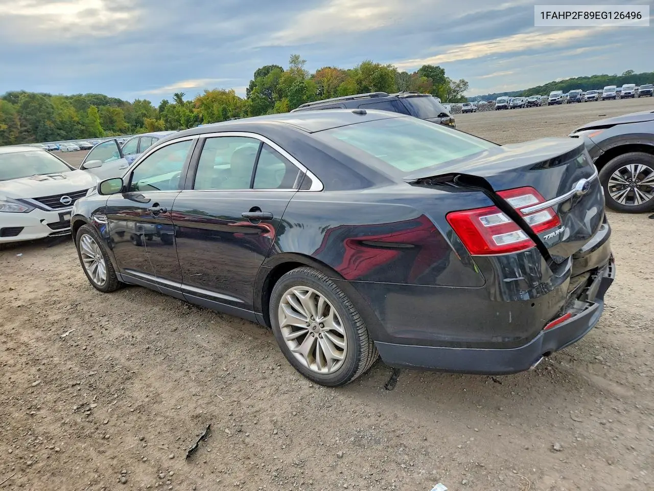 2014 FORD TAURUS VIN 1FAHP2F89EG126496 — фото 2