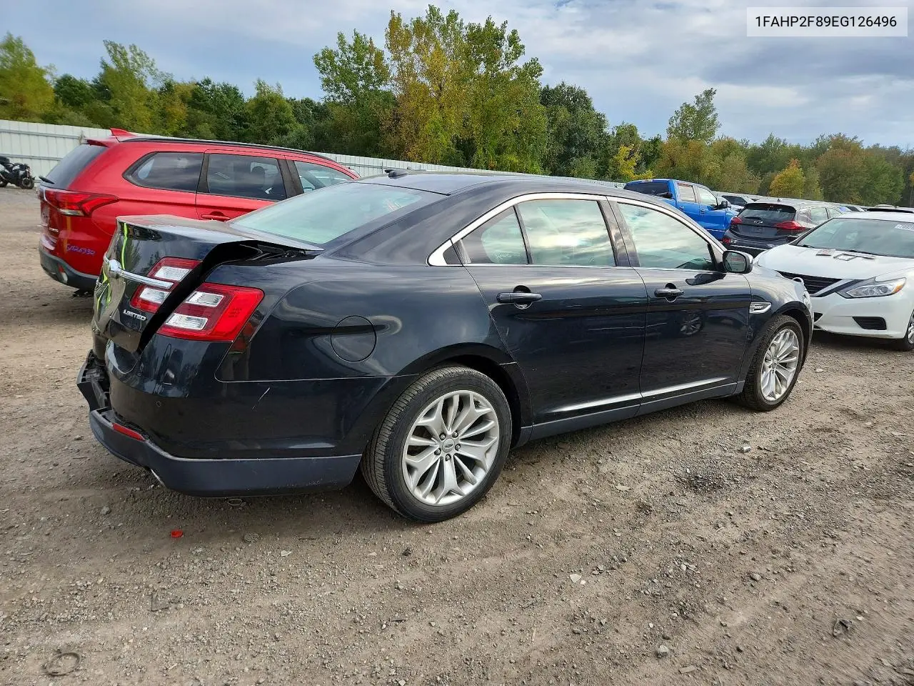 2014 FORD TAURUS VIN 1FAHP2F89EG126496 — фото 3