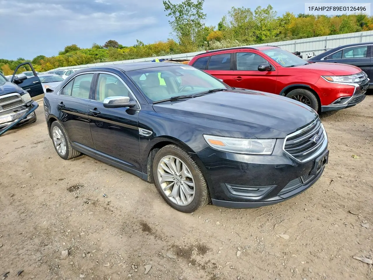 2014 FORD TAURUS VIN 1FAHP2F89EG126496 — фото 4