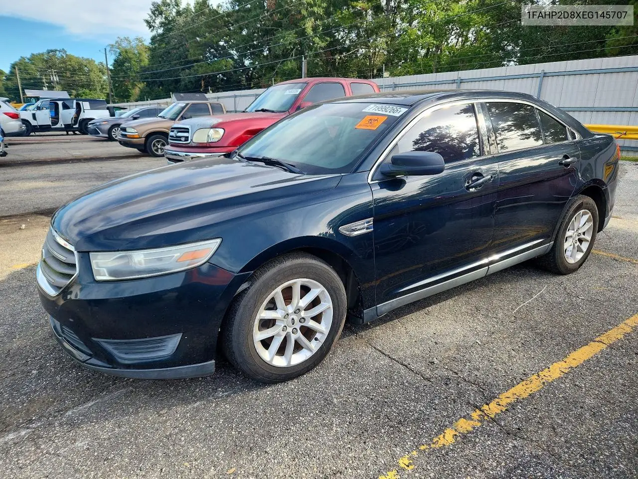 FORD TAURUS 2014, VIN 1FAHP2D8XEG145707