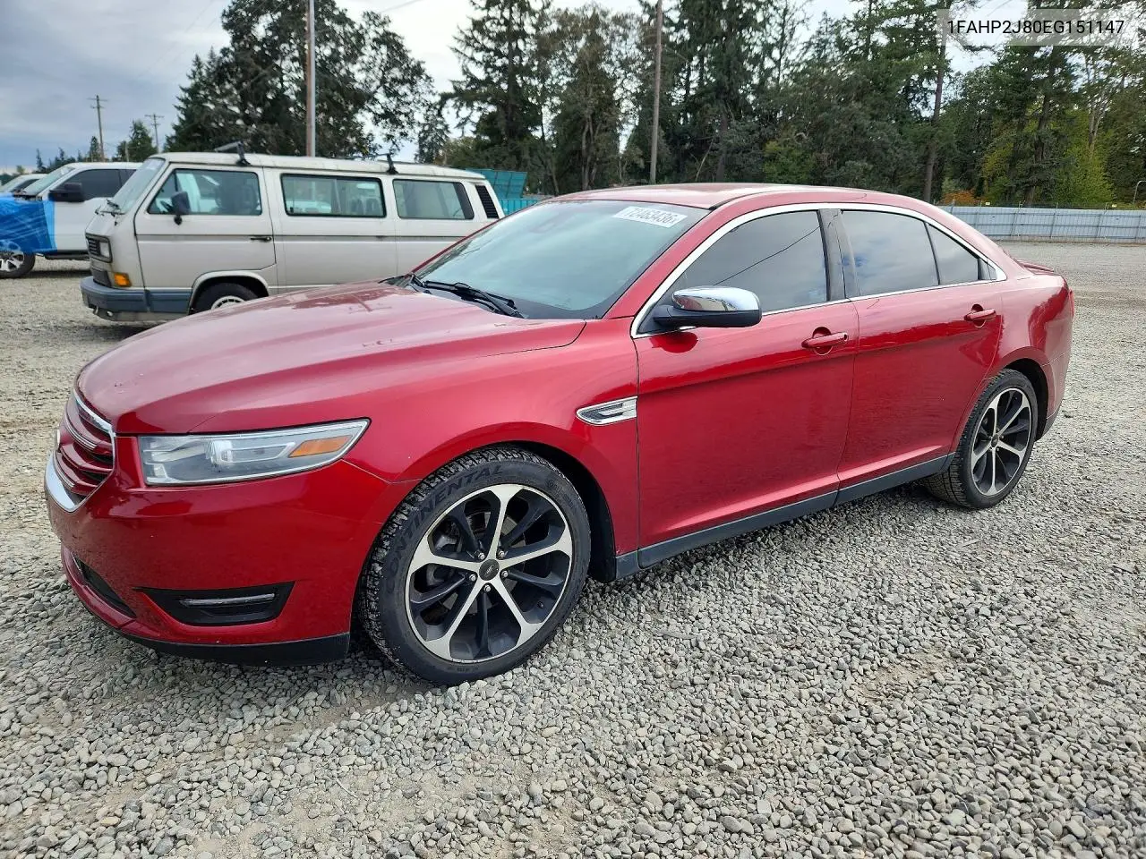FORD TAURUS 2014, VIN 1FAHP2J80EG151147