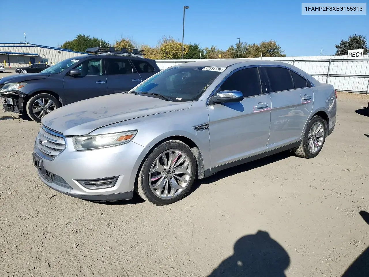 FORD TAURUS 2014, VIN 1FAHP2F8XEG155313