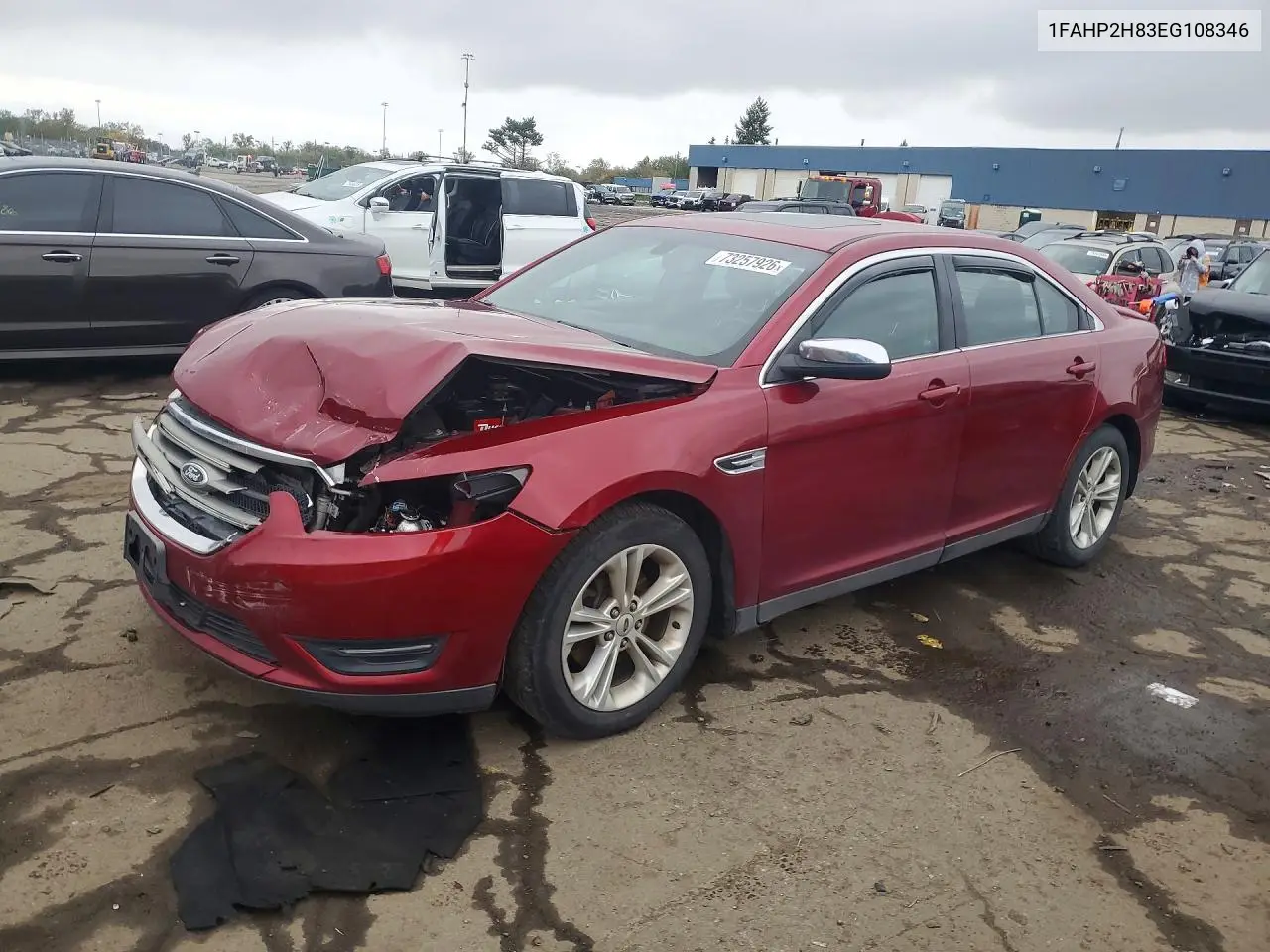 FORD TAURUS 2014, VIN 1FAHP2H83EG108346