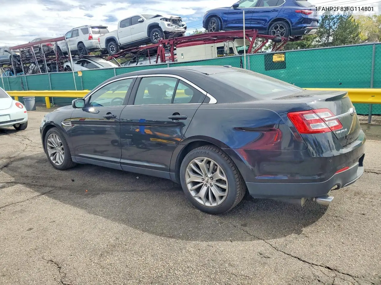 2015 FORD TAURUS VIN 1FAHP2F83FG114801 — фото 2
