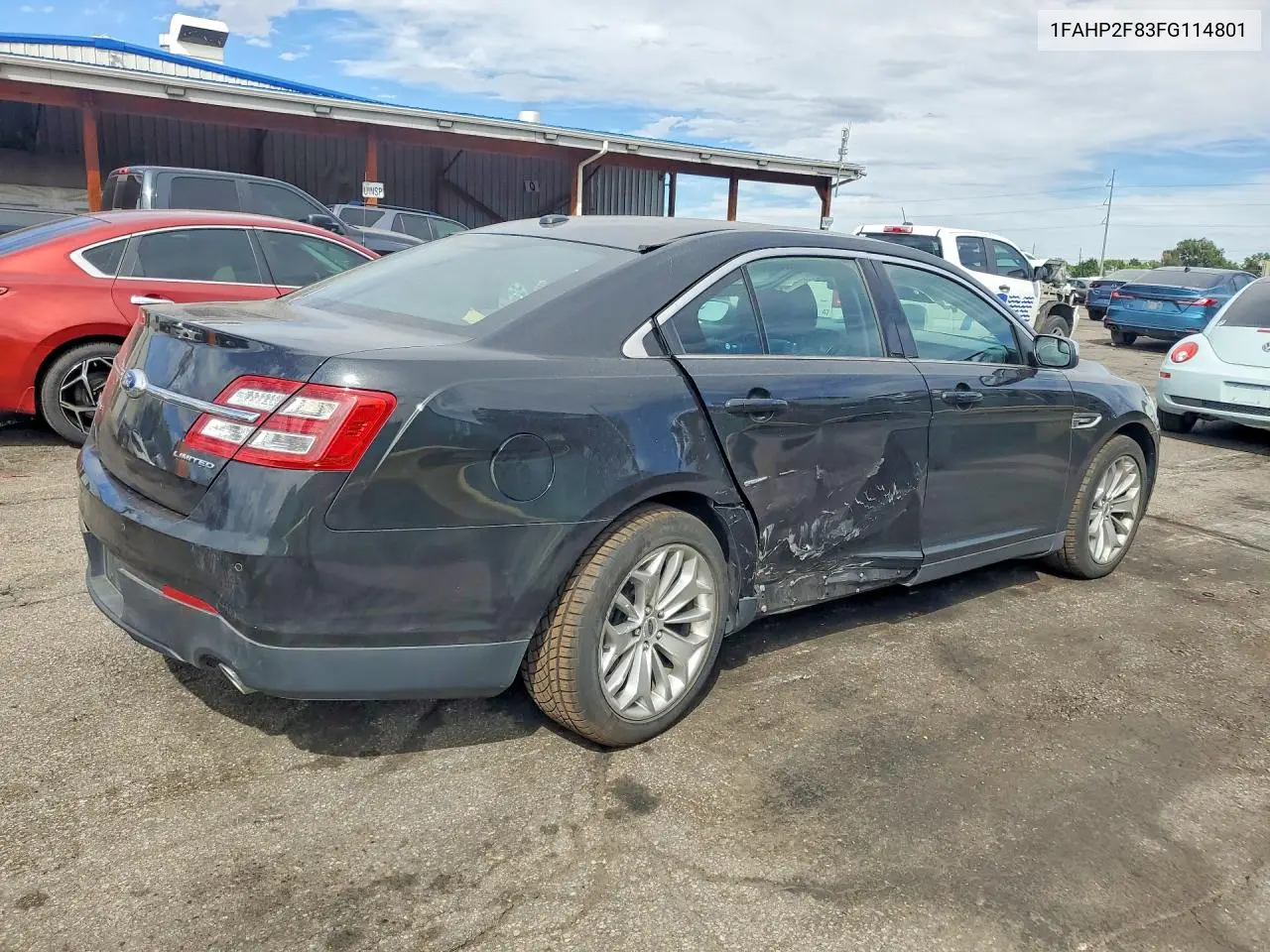 2015 FORD TAURUS VIN 1FAHP2F83FG114801 — фото 3