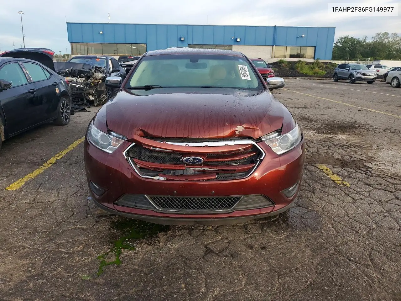 2015 FORD TAURUS VIN 1FAHP2F86FG149977 — фото 5