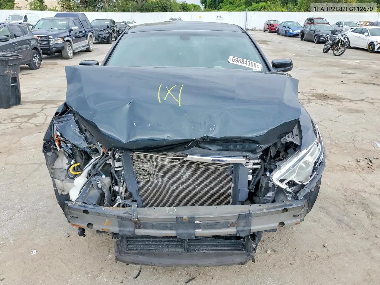 2015 FORD TAURUS VIN 1FAHP2E82FG112670 — фото 5