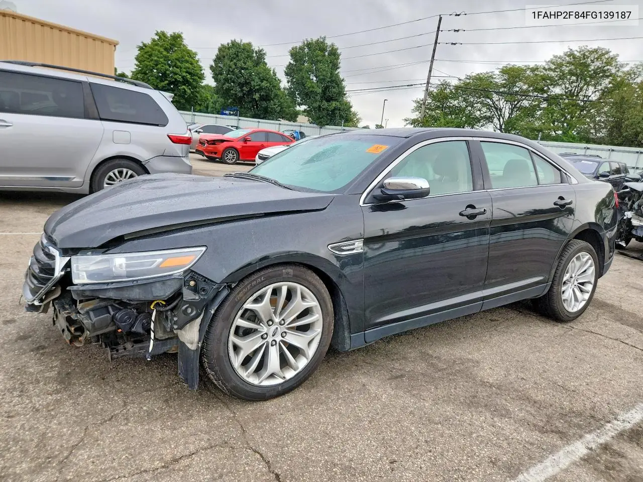 FORD TAURUS 2015, VIN 1FAHP2F84FG139187
