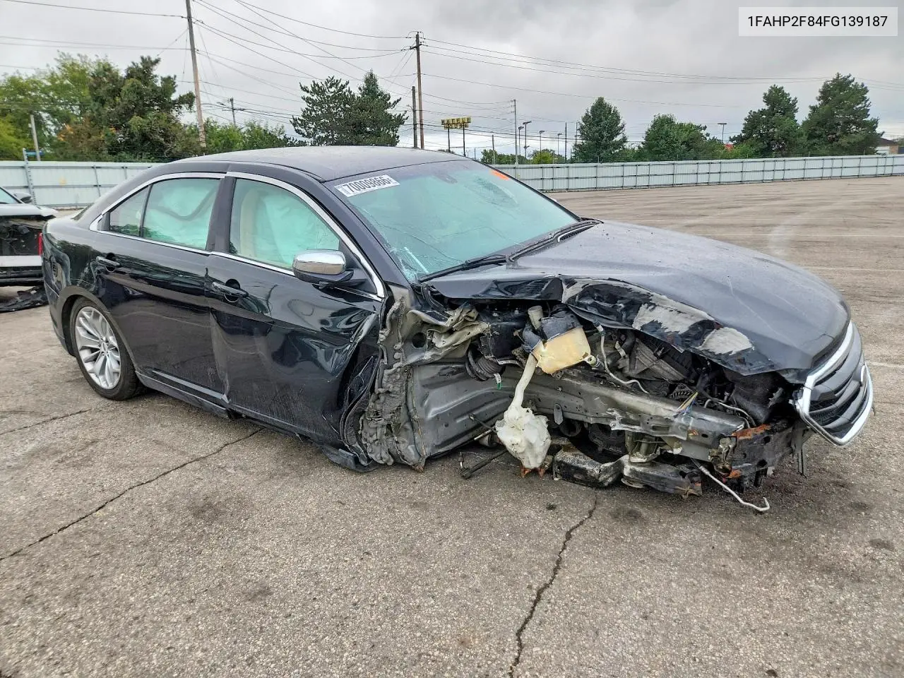 2015 FORD TAURUS VIN 1FAHP2F84FG139187 — фото 4