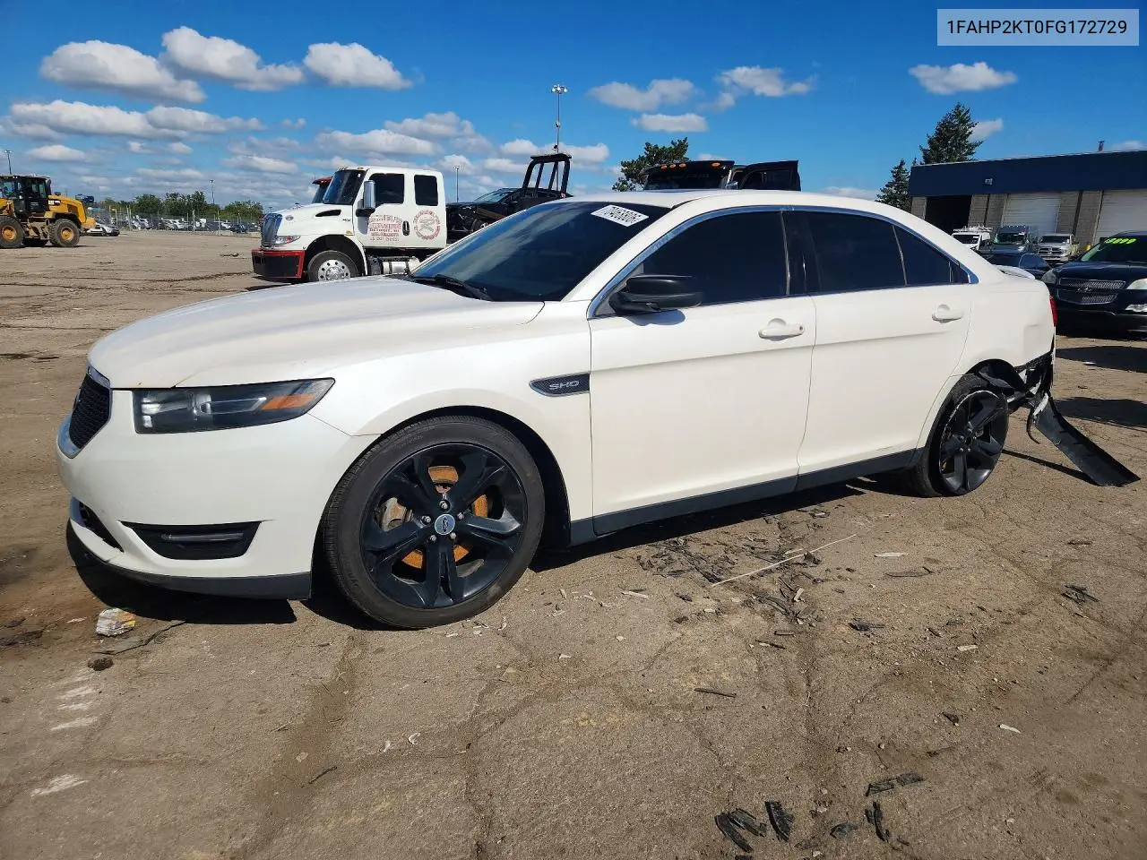 FORD TAURUS 2015, VIN 1FAHP2KT0FG172729