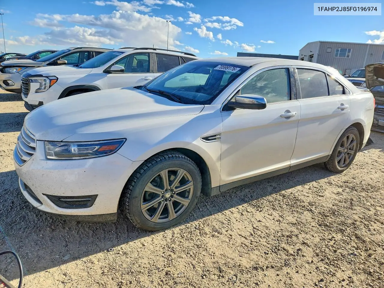 FORD TAURUS 2015, VIN 1FAHP2J85FG196974