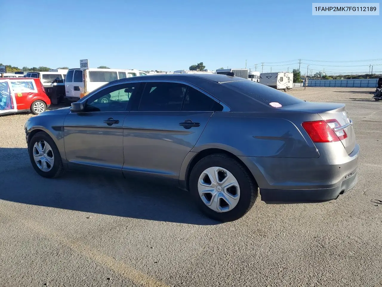 2015 FORD TAURUS VIN 1FAHP2MK7FG112189 — фото 2