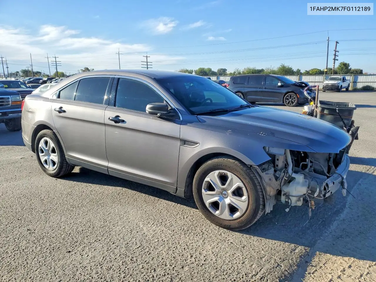 2015 FORD TAURUS VIN 1FAHP2MK7FG112189 — фото 4
