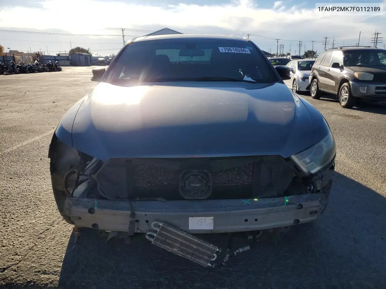 2015 FORD TAURUS VIN 1FAHP2MK7FG112189 — фото 5