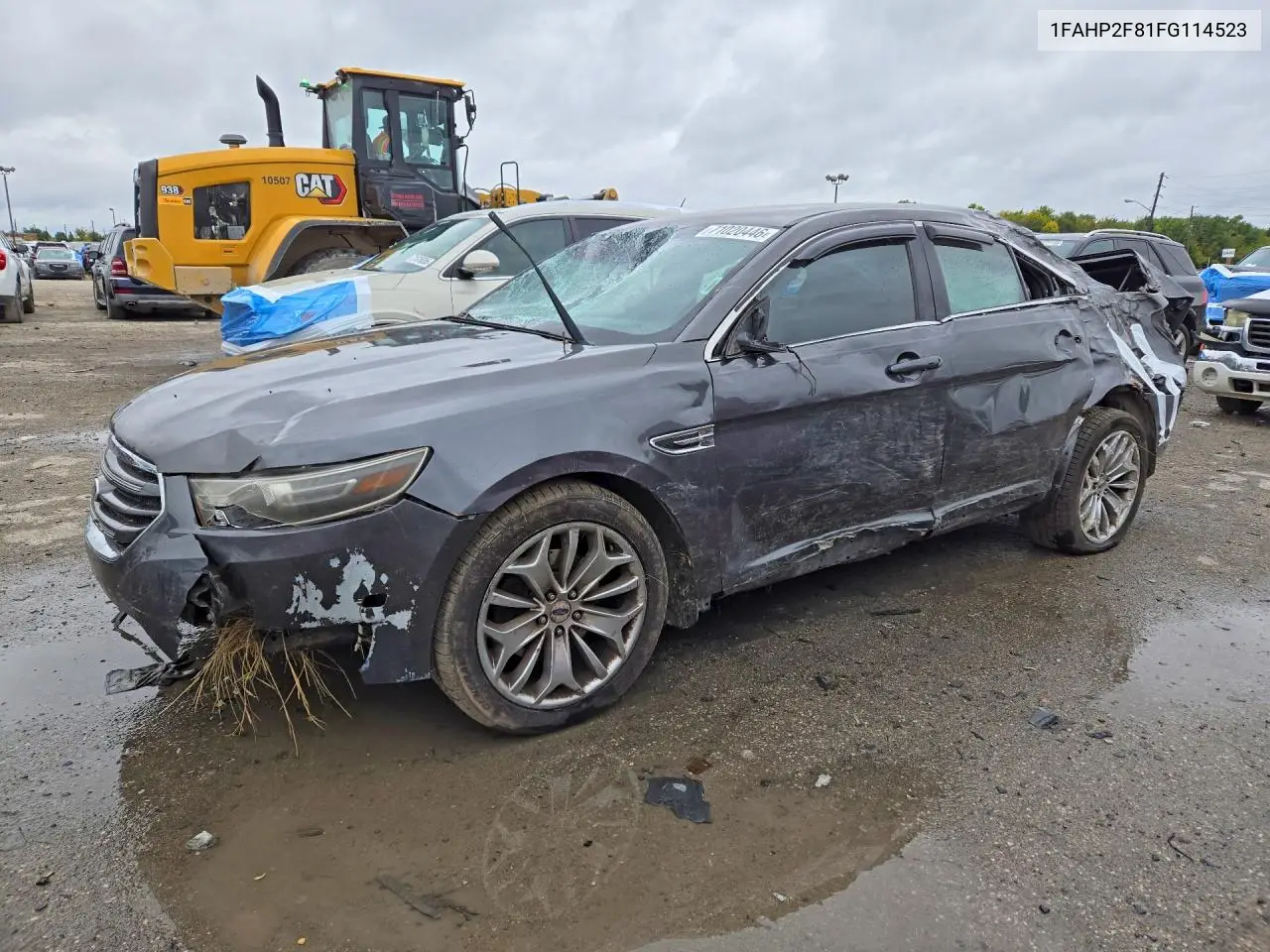 FORD TAURUS 2015, VIN 1FAHP2F81FG114523