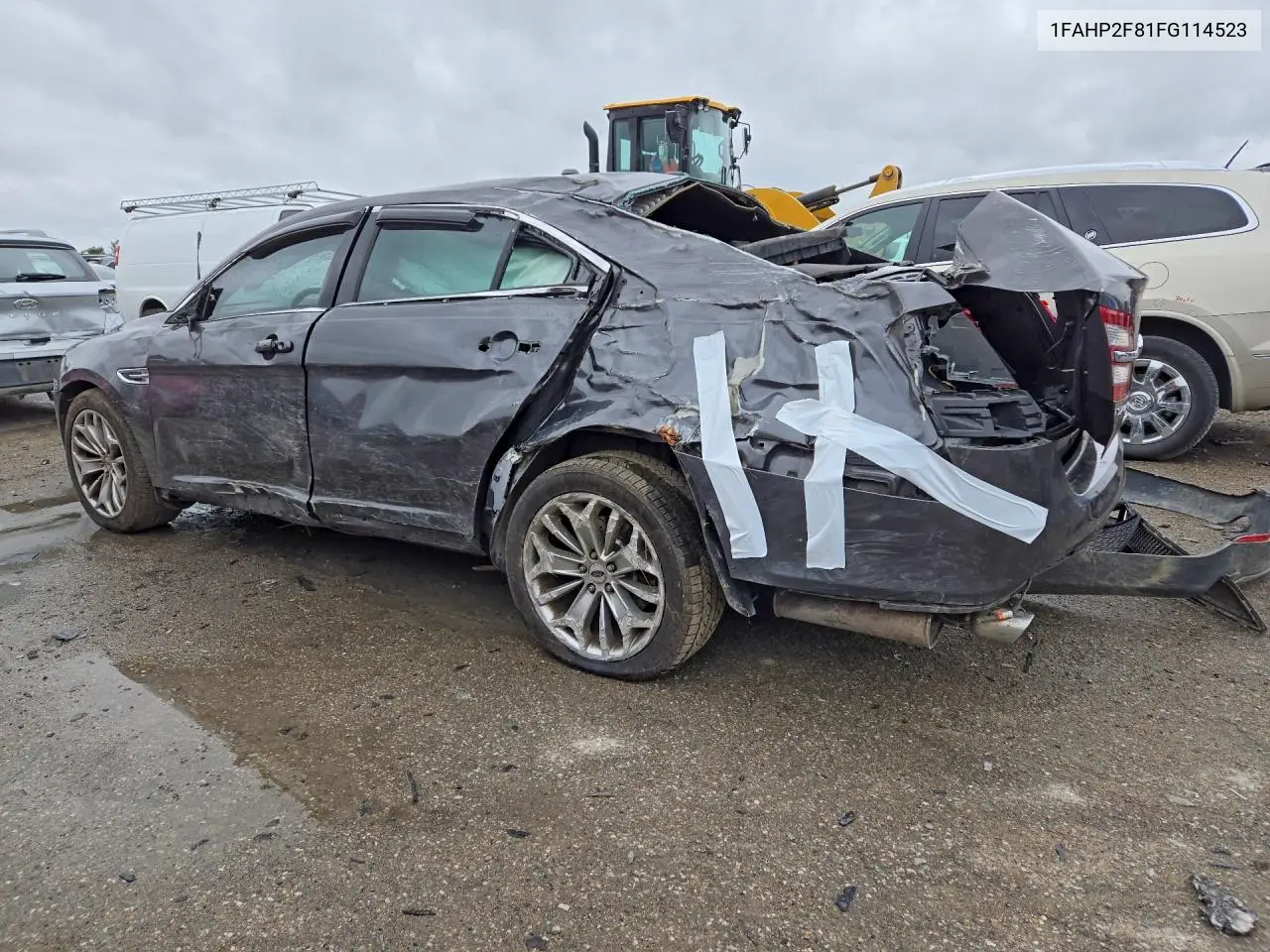 2015 FORD TAURUS VIN 1FAHP2F81FG114523 — фото 2
