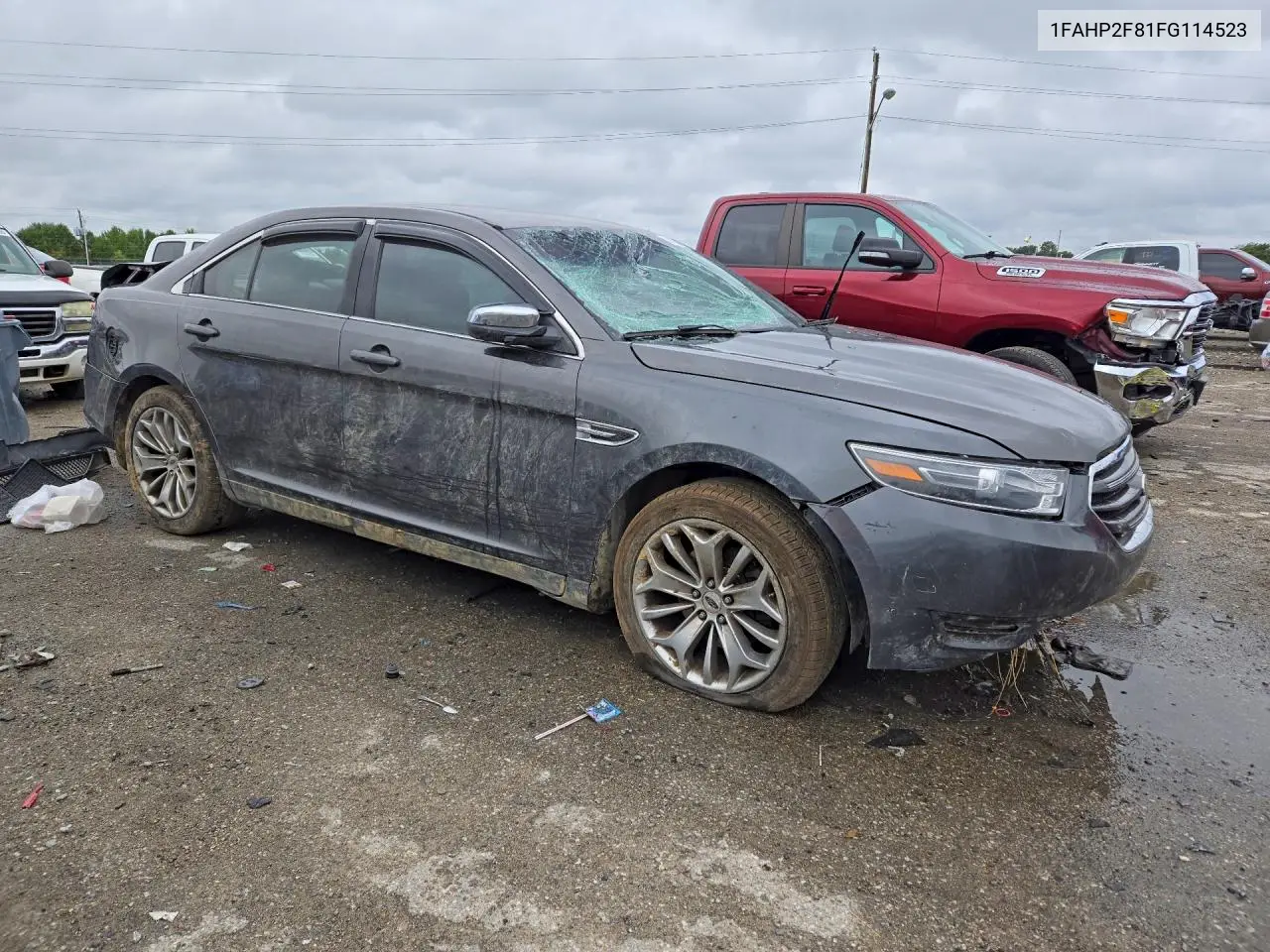 2015 FORD TAURUS VIN 1FAHP2F81FG114523 — фото 4