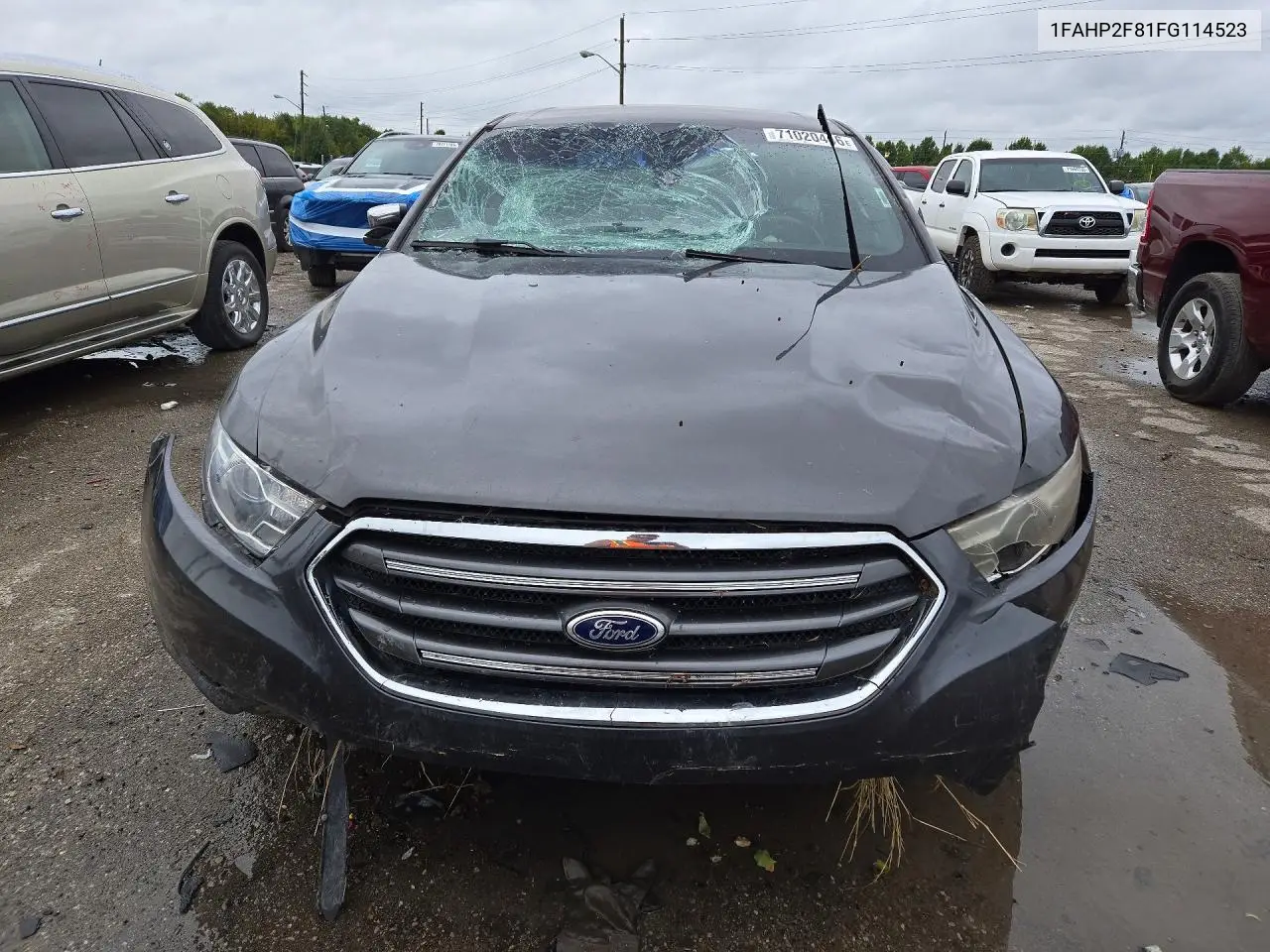2015 FORD TAURUS VIN 1FAHP2F81FG114523 — фото 5