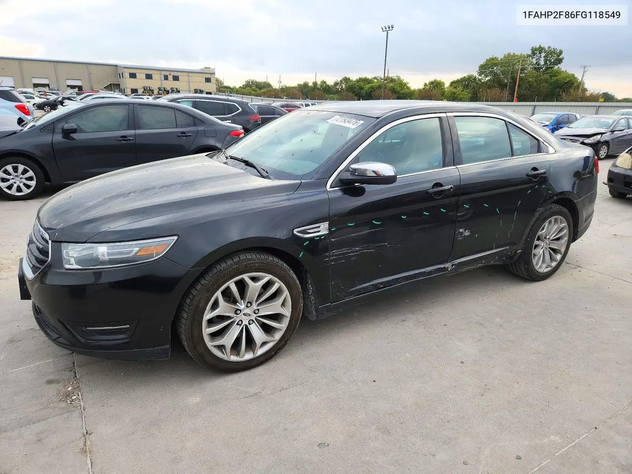 2015 FORD TAURUS VIN 1FAHP2F86FG118549 — фото 4