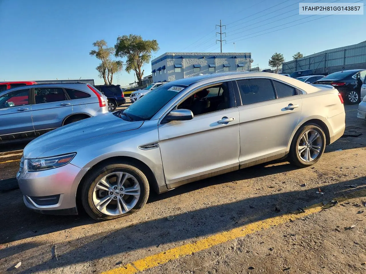 FORD TAURUS 2016, VIN 1FAHP2H81GG143857