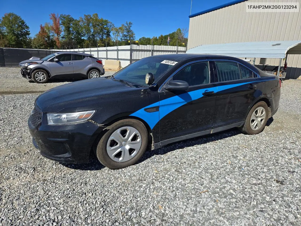 FORD TAURUS 2016, VIN 1FAHP2MK2GG123294