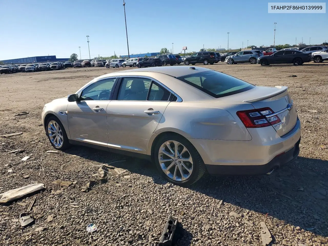2017 FORD TAURUS VIN 1FAHP2F86HG139999 — фото 2