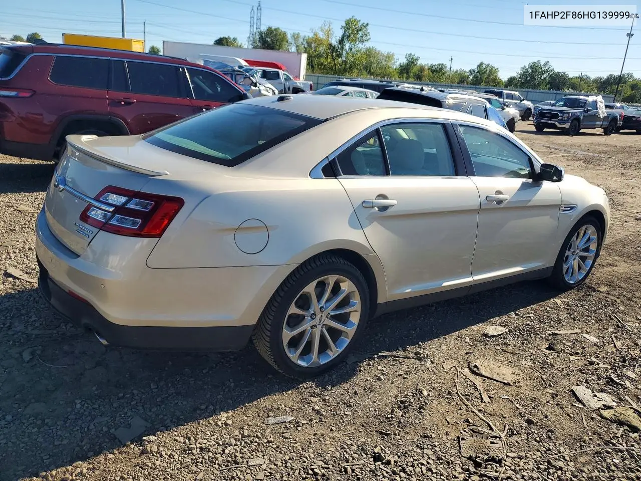 2017 FORD TAURUS VIN 1FAHP2F86HG139999 — фото 3