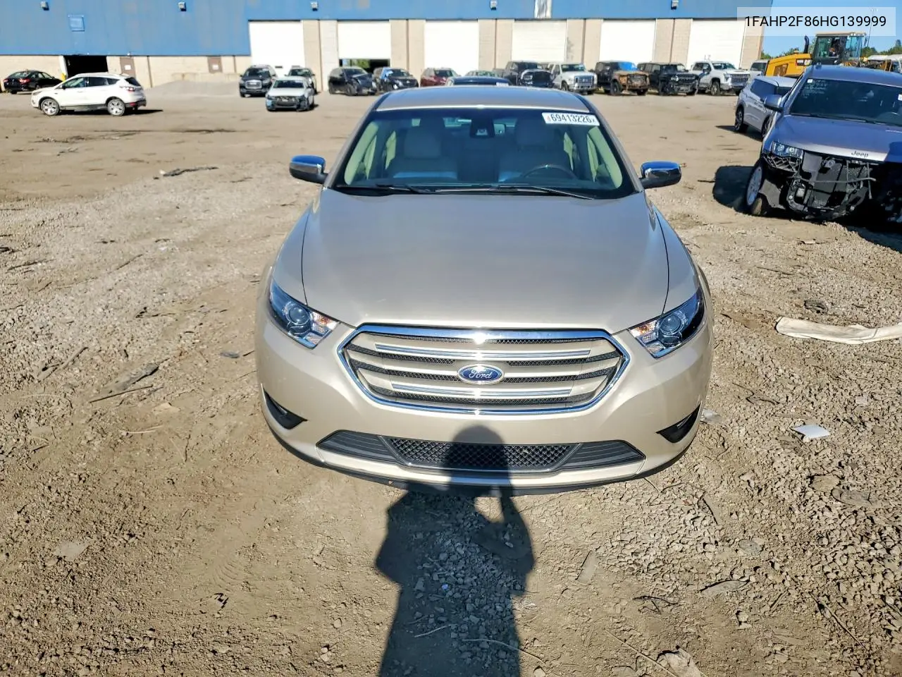 2017 FORD TAURUS VIN 1FAHP2F86HG139999 — фото 5