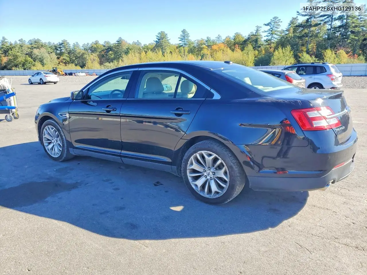 2017 FORD TAURUS VIN 1FAHP2F8XHG129136 — фото 2