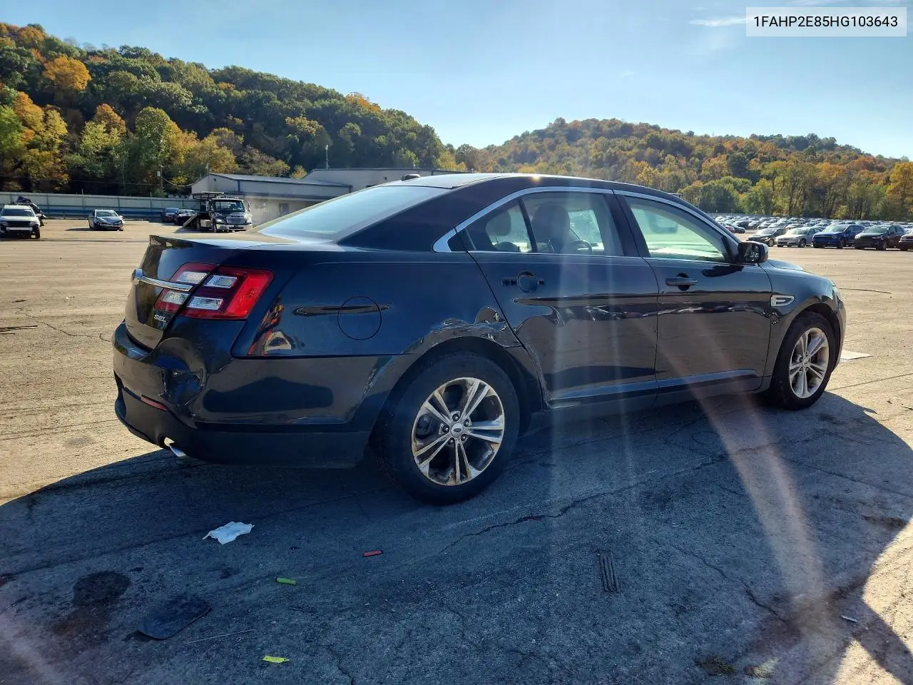 2017 FORD TAURUS VIN 1FAHP2E85HG103643 — фото 3