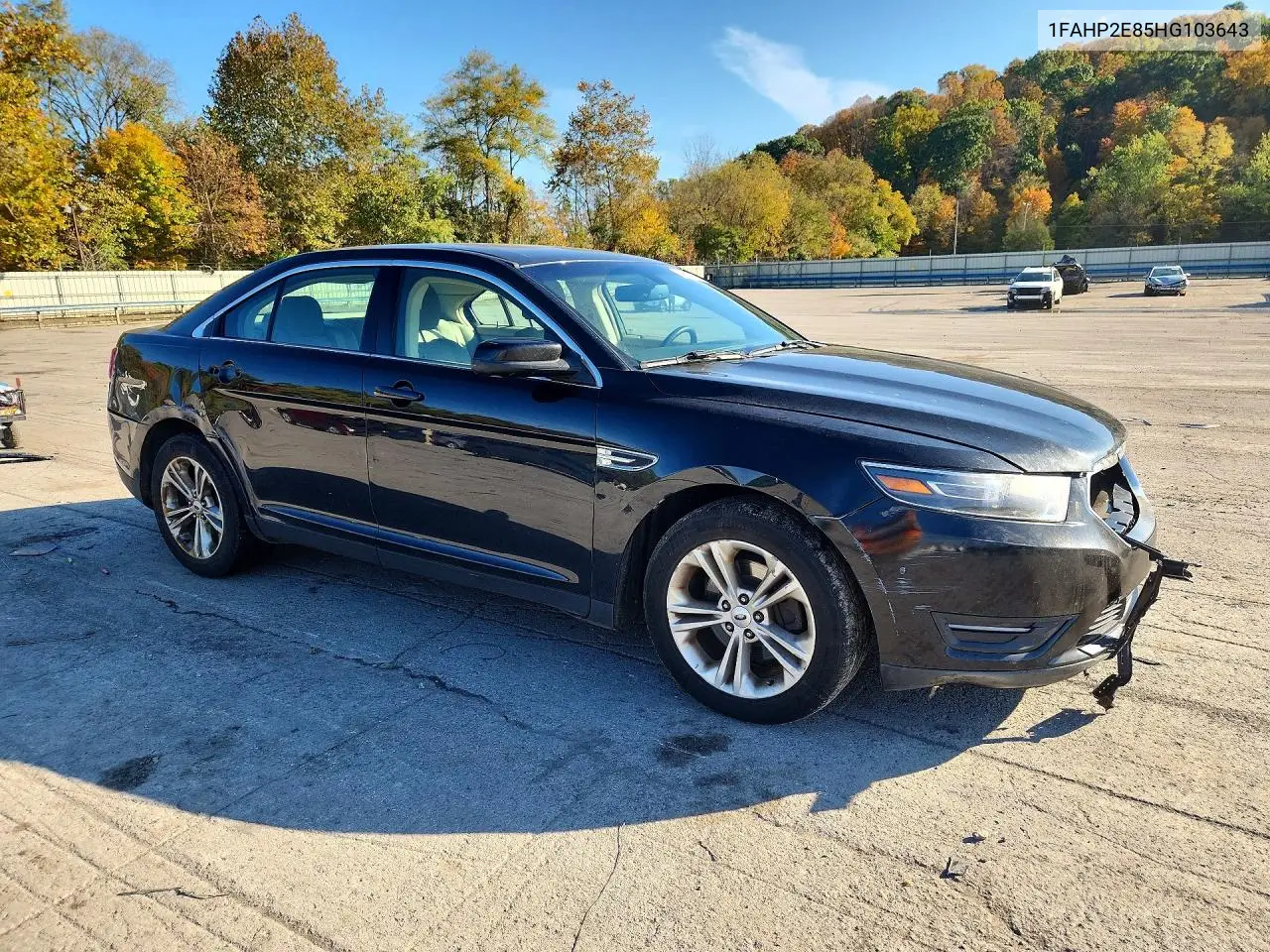 2017 FORD TAURUS VIN 1FAHP2E85HG103643 — фото 4