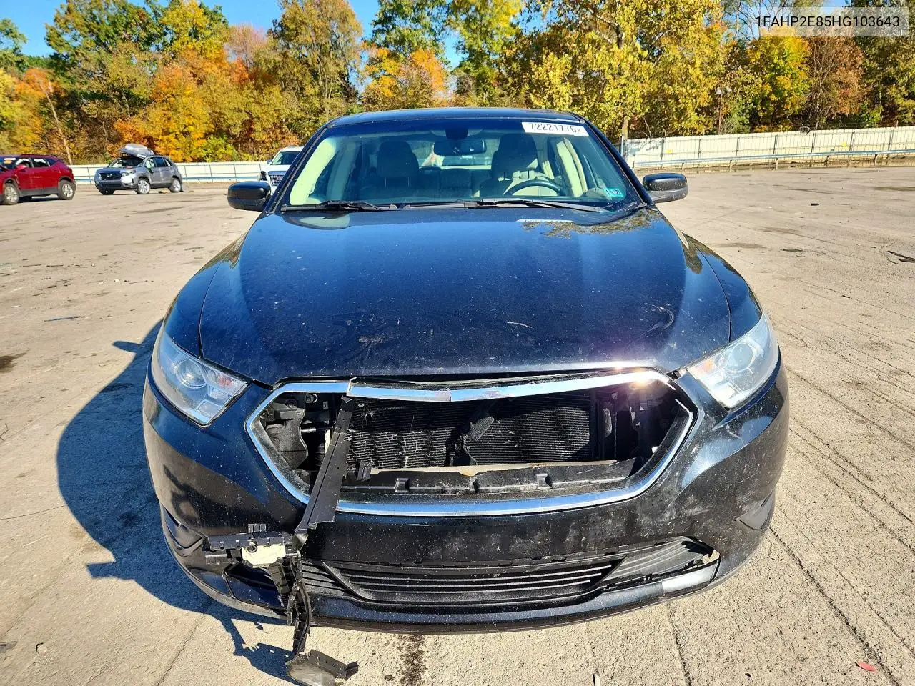 2017 FORD TAURUS VIN 1FAHP2E85HG103643 — фото 5