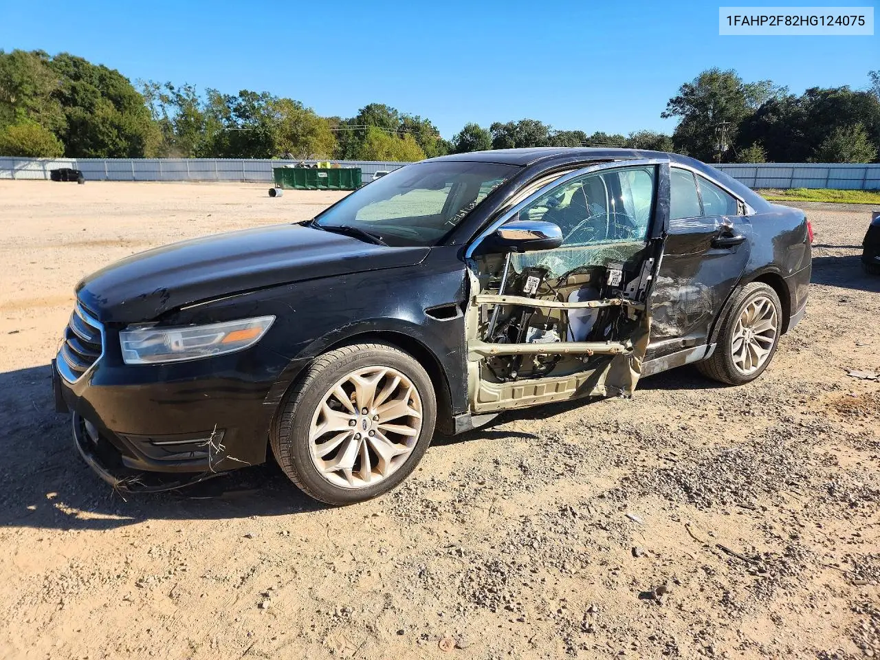 FORD TAURUS 2017, VIN 1FAHP2F82HG124075
