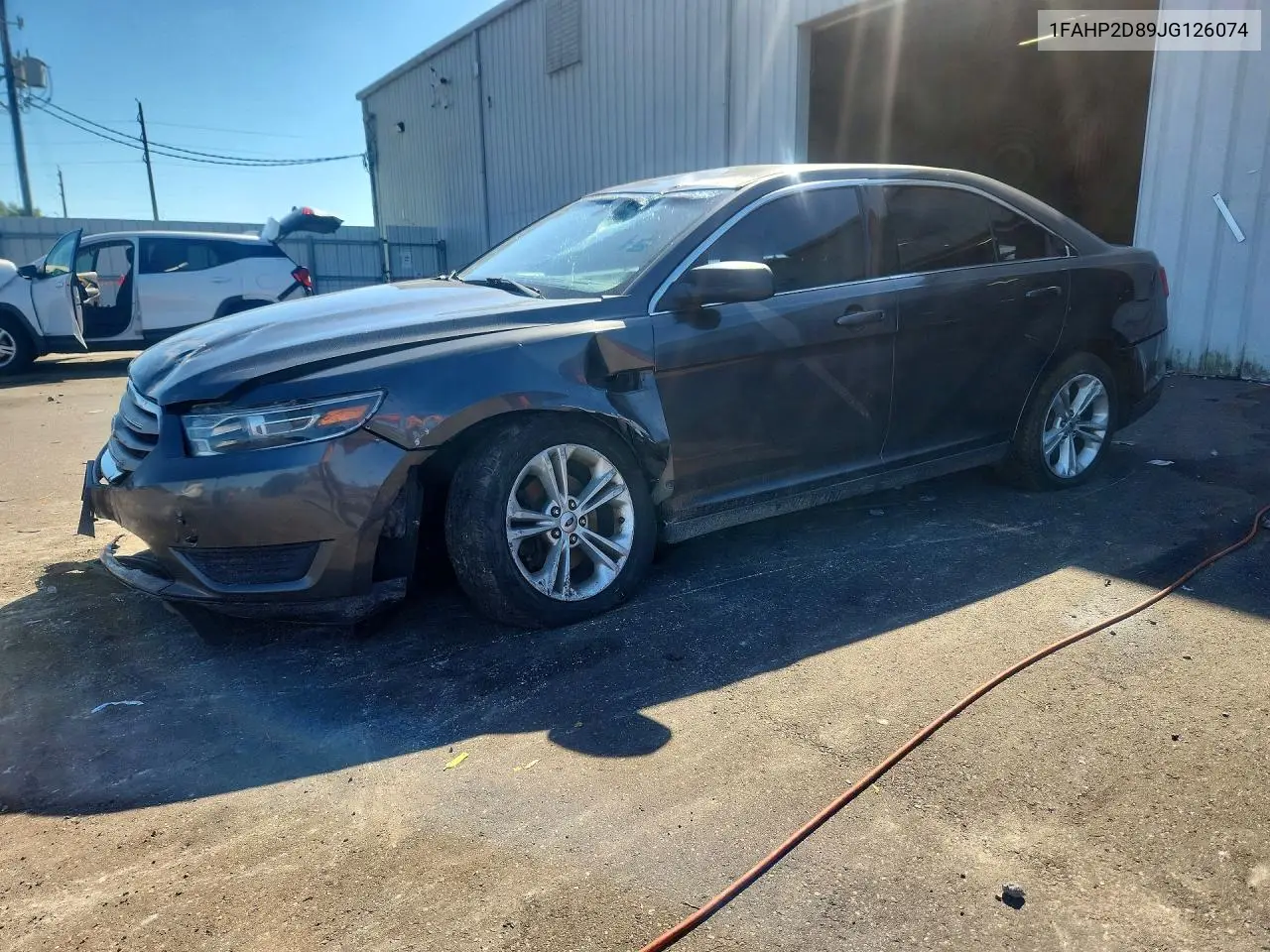 FORD TAURUS 2018, VIN 1FAHP2D89JG126074