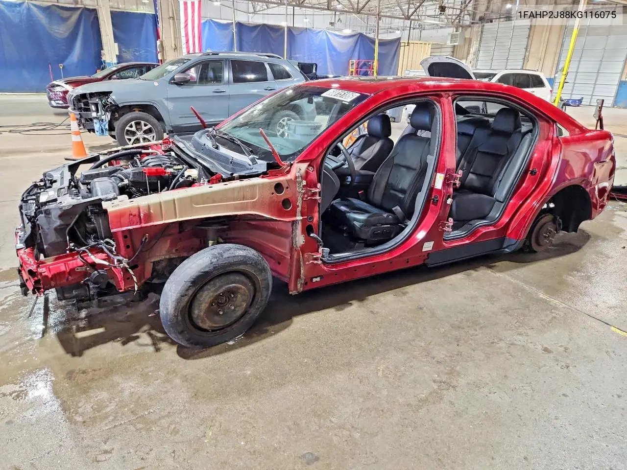 FORD TAURUS 2019, VIN 1FAHP2J88KG116075