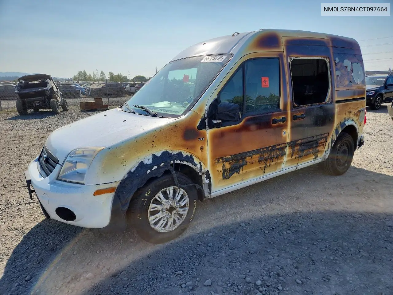 FORD TRANSIT CONNECT 2012, VIN NM0LS7BN4CT097664