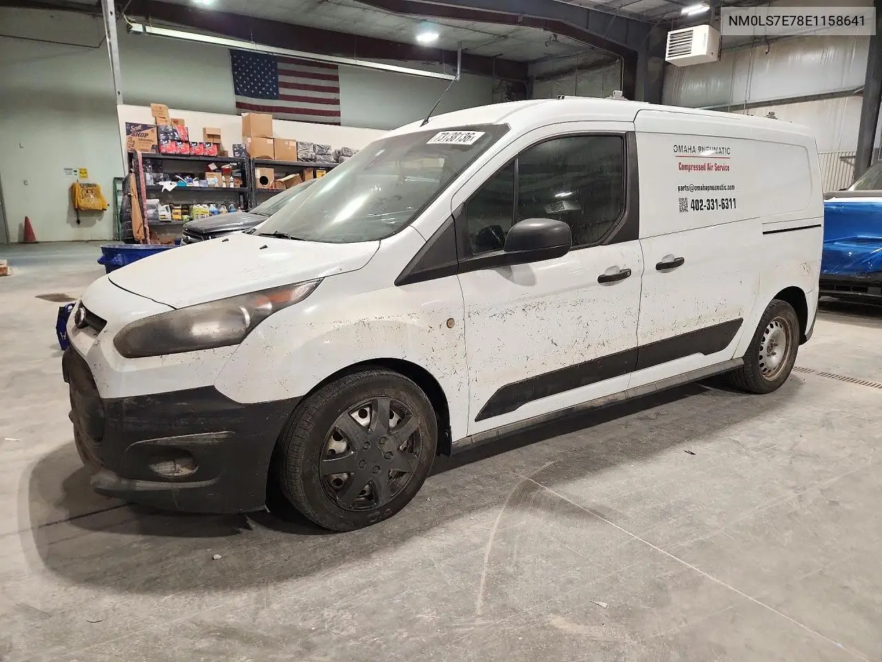 FORD TRANSIT CONNECT 2014, VIN NM0LS7E78E1158641