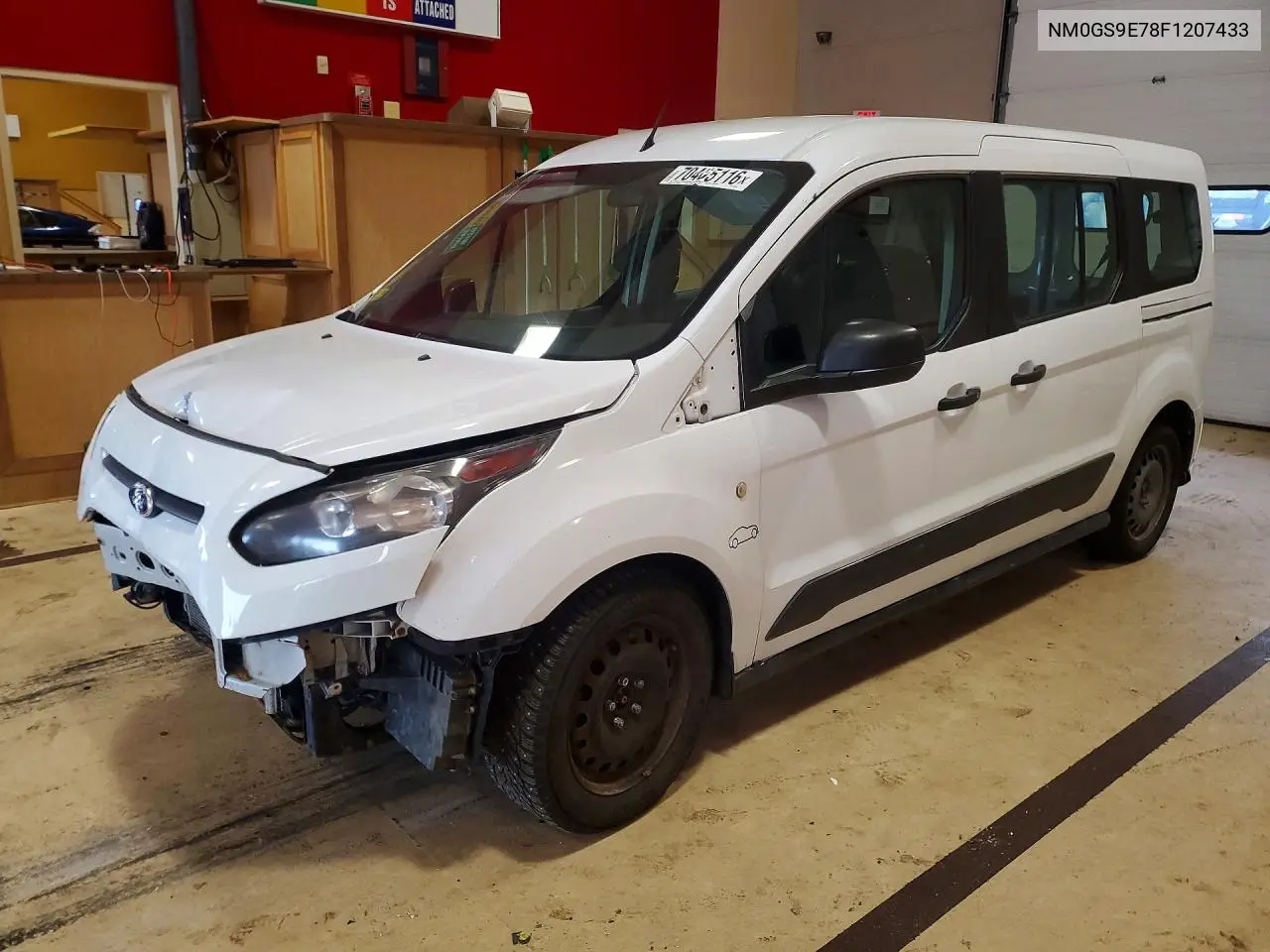 FORD TRANSIT CONNECT 2015, VIN NM0GS9E78F1207433