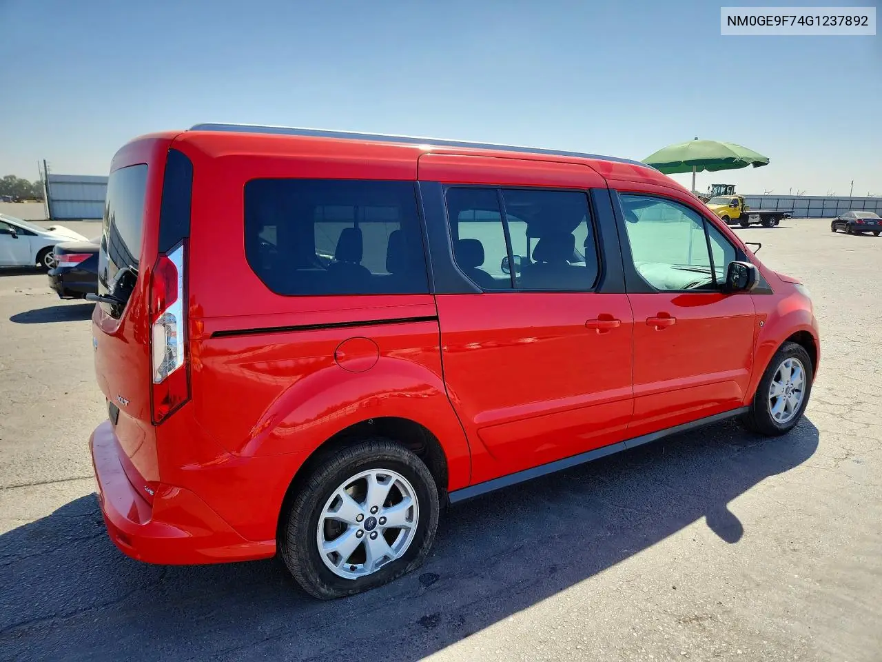 2016 FORD TRANSIT CONNECT VIN NM0GE9F74G1237892 — фото 3