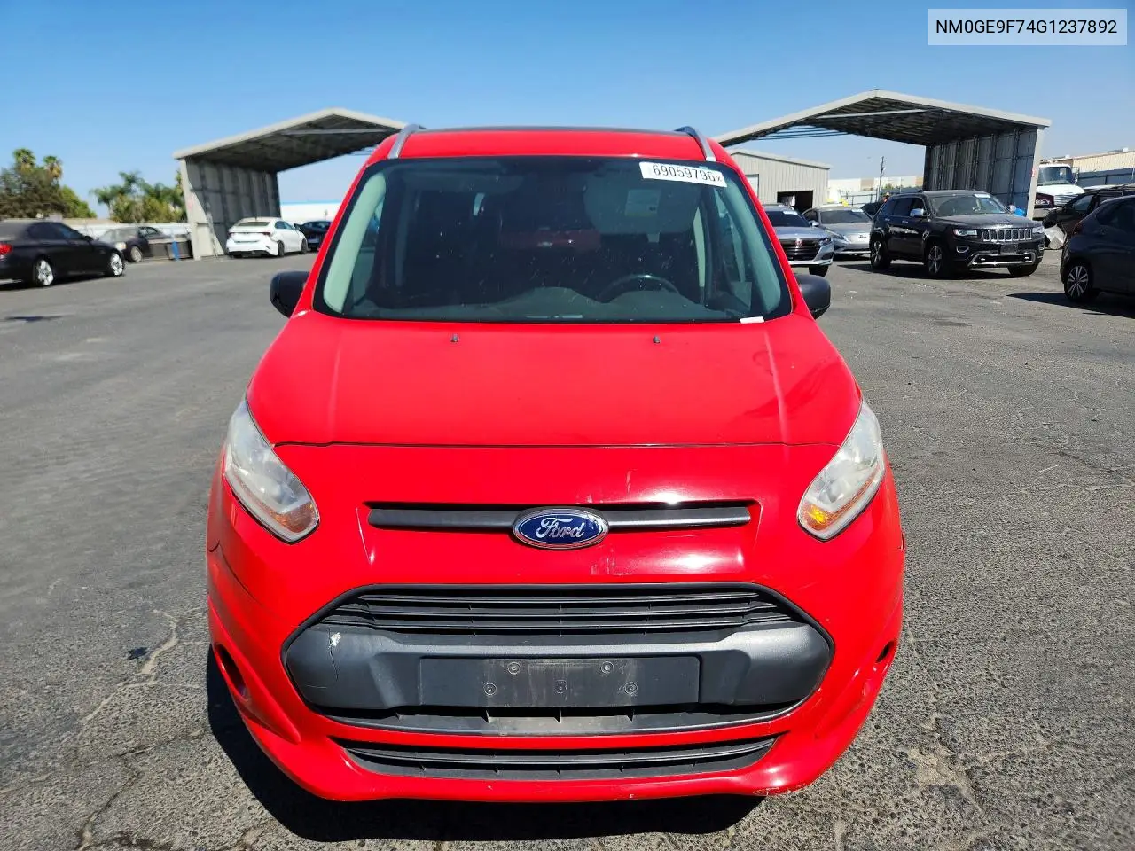 2016 FORD TRANSIT CONNECT VIN NM0GE9F74G1237892 — фото 5