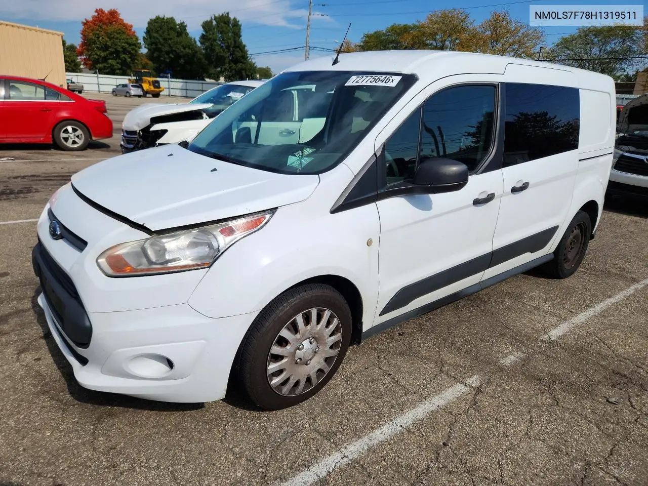 FORD TRANSIT CONNECT 2017, VIN NM0LS7F78H1319511