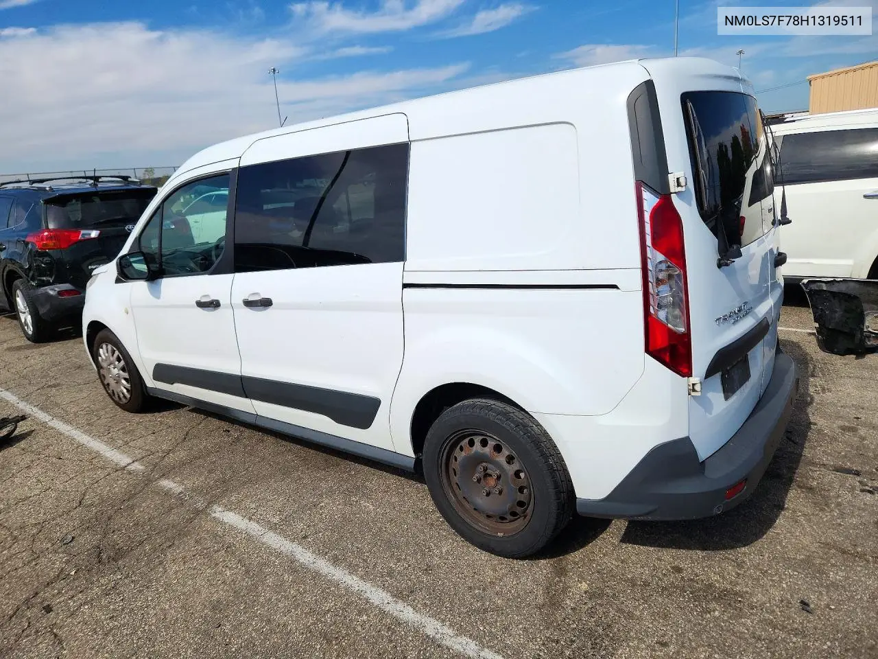 2017 FORD TRANSIT CONNECT VIN NM0LS7F78H1319511 — фото 2