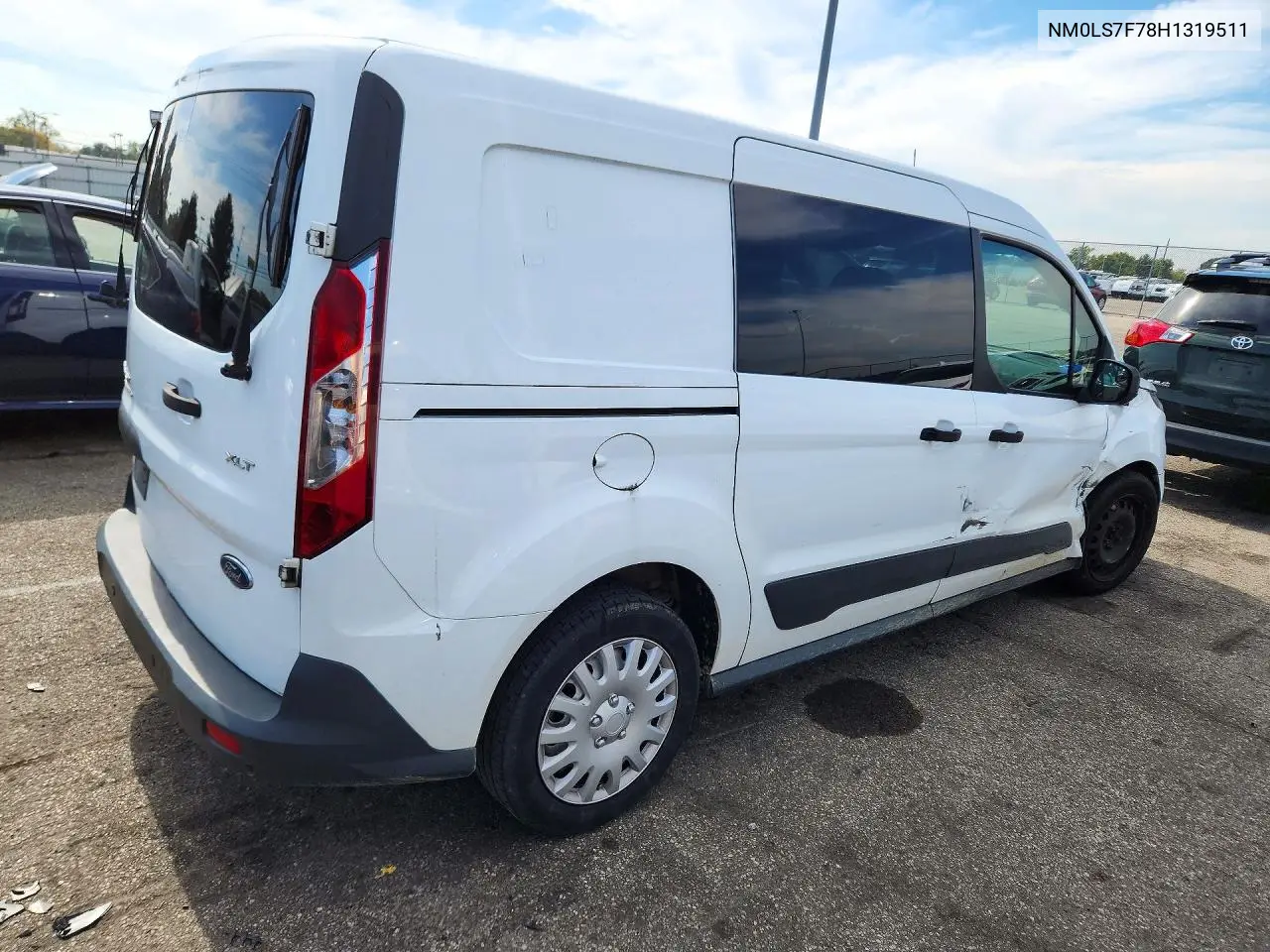 2017 FORD TRANSIT CONNECT VIN NM0LS7F78H1319511 — фото 3