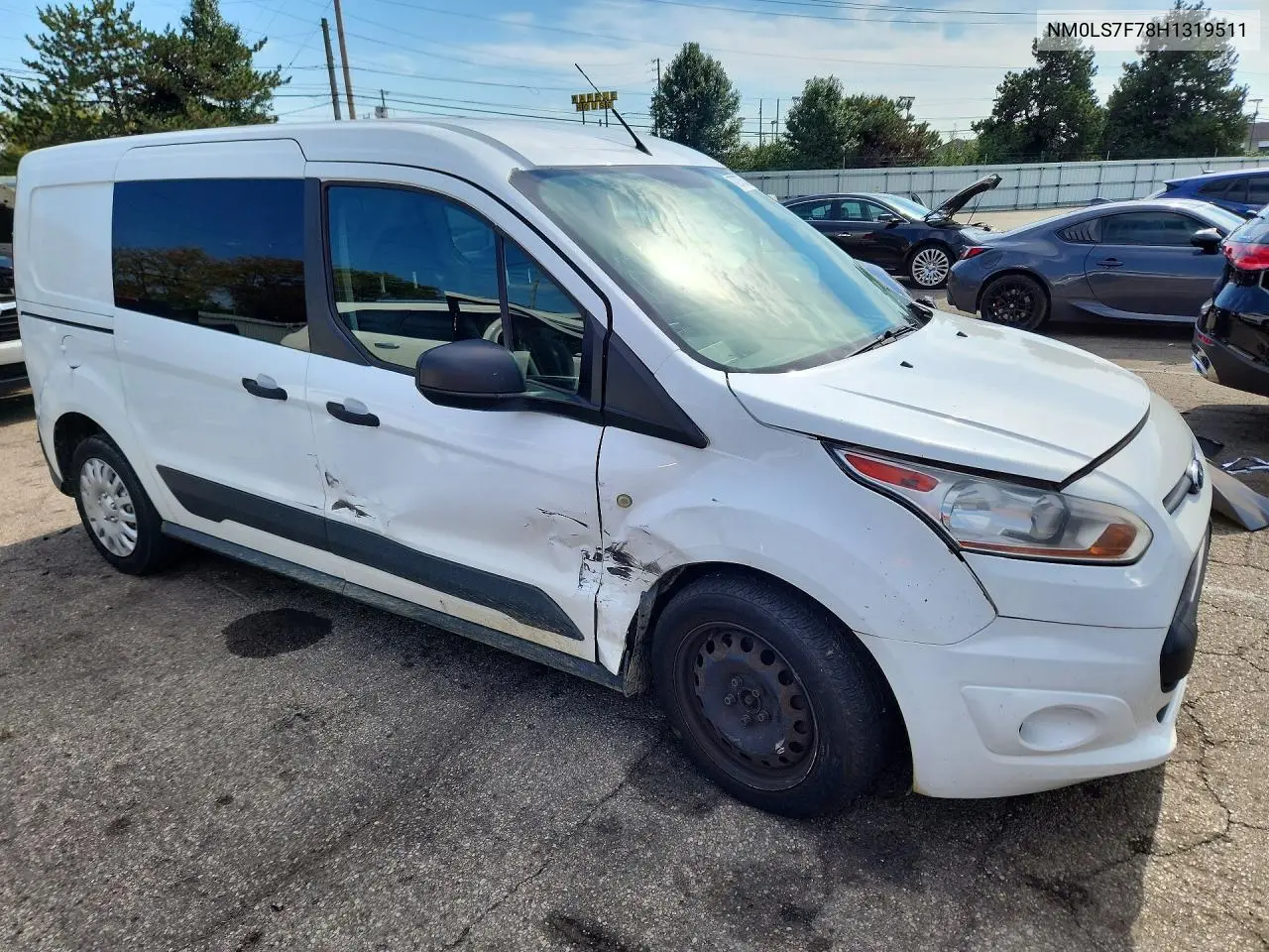 2017 FORD TRANSIT CONNECT VIN NM0LS7F78H1319511 — фото 4