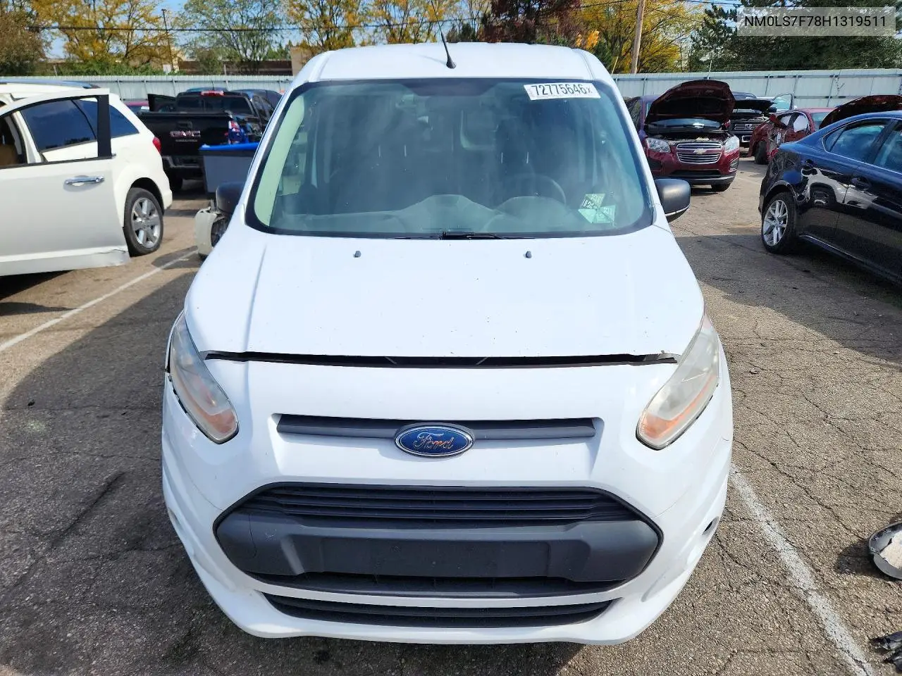 2017 FORD TRANSIT CONNECT VIN NM0LS7F78H1319511 — фото 5