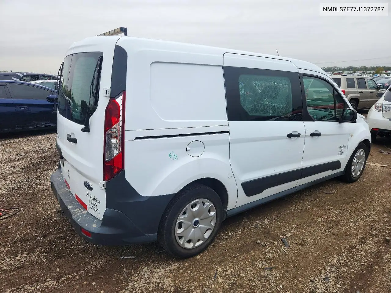 2018 FORD TRANSIT CONNECT VIN NM0LS7E77J1372787 — фото 3
