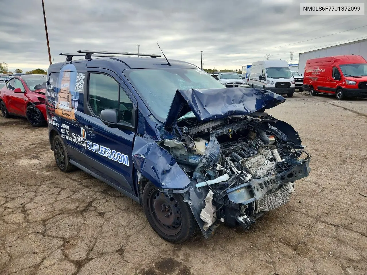 2018 FORD TRANSIT CONNECT VIN NM0LS6F77J1372099 — фото 4